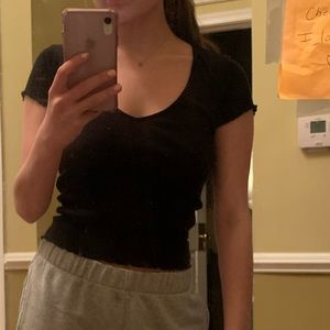 Forever 21 V cabbage cut v neck